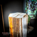 Ice Onyx Hexagon Floor Lamp #2 - Decor