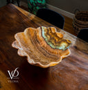 Polished Aqua Bowl #5 - Stone Bowl