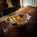 Polished Aqua Bowl #6 - Stone Bowl