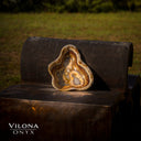 Polished Tangerine Onyx Crystal Bowl #2 Onyx Bowl