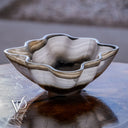 Polished White Ice (Onyx Bowl #3) - Stone Bowl