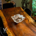 Polished White Ice (Onyx Bowl #3) - Stone Bowl