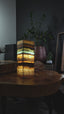 Aqua Onyx Crystal Table Lamp (3/7) Exotic