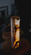 Sahara Onyx Floor Lamp (Cylinder #2)