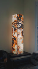 Sahara Onyx Floor Lamp (Exotic Polished Floor Lamp #3)