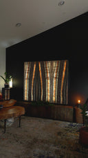 Tangerine Onyx Wall Panels - Art Wall Decor