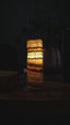 Aqua Onyx Cylinder Table Lamp (2 Out Of 8) Exotic