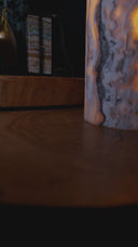 Sahara Onyx Floor Lamp (Cylinder #1)