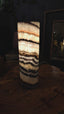 Tangerine Sierra Onyx Crystal Table Lamp #6