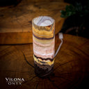 Razzberry Rosa Onyx Crystal Table Lamp #4 Desk Lamp