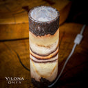 Razzberry Rosa Onyx Crystal Table Lamp #8 Desk Lamp