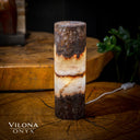 Razzberry Rosa Onyx Crystal Table Lamp #9 Desk Lamp