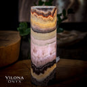 Razzberry Rosa Onyx Crystal Table Lamp #10 Desk Lamp