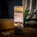 Razzberry Rosa Onyx Crystal Table Lamp #4 Desk Lamp