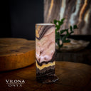 Razzberry Rosa Onyx Crystal Table Lamp #4 Desk Lamp