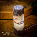 Razzberry Rosa Onyx Crystal Table Lamp #7 Desk Lamp