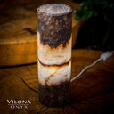 Razzberry Rosa Onyx Crystal Table Lamp #9 Desk Lamp