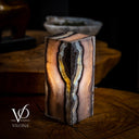 Razzberry Rosa Onyx Lamp (Table Lamp #5) - Desk Lamp