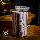 Razzberry Rosa Onyx Lamp (Table Lamp #6) - Desk Lamp