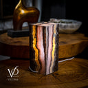 Razzberry Rosa Onyx Lamp (Table Lamp #6) - Desk Lamp