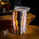 Razzberry Rosa Onyx Lamp (Table Lamp #7) - Desk Lamp