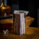 Razzberry Rosa Onyx Lamp (Table Lamp #7) - Desk Lamp