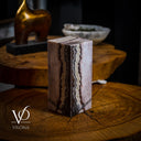 Razzberry Rosa Onyx Lamp (Table Lamp #8) - Desk Lamp