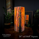 Rosa Onyx Floor Lamp #1 - Desk Lamp