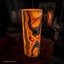 Sahara Onyx Cylinder Table Lamp #1 - Desk Lamp