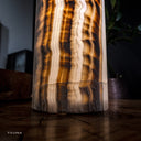 Sahara Onyx Cylinder Table Lamp (1 Out Of 3) - Desk Lamp