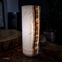 Sahara Onyx Cylinder Table Lamp (1 Out Of 3) - Desk Lamp