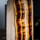 Sahara Onyx Cylinder Table Lamp (1 Out Of 3) - Desk Lamp