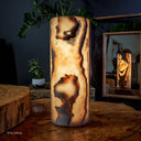 Sahara Onyx Cylinder Table Lamp (2 Out Of 3) Exotic - Desk
