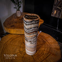 Sahara Onyx Cylinder Table Lamp #27 - Desk Lamp