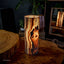 Sahara Onyx Cylinder Table Lamp (3 Out Of 3) Exotic - Desk