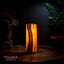 Sahara Onyx Cylinder Table Lamp (Small) #14 - Desk Lamp