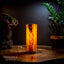 Sahara Onyx Cylinder Table Lamp (Small) #14 - Desk Lamp