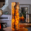 Sahara Onyx Floor Lamp (Cylinder #1) - Desk Lamp