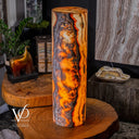 Sahara Onyx Floor Lamp (Cylinder #1) - Desk Lamp