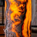 Sahara Onyx Floor Lamp (Cylinder #1) - Desk Lamp