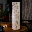 Sahara Onyx Floor Lamp (Cylinder #1) - Desk Lamp