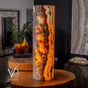 Sahara Onyx Floor Lamp (Cylinder #1) - Desk Lamp