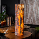 Sahara Onyx Floor Lamp (Cylinder #1) - Desk Lamp