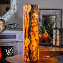 Sahara Onyx Floor Lamp (Cylinder #1) - Desk Lamp