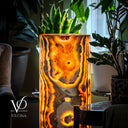 Sahara Onyx Floor Lamp (Cylinder #1) - Floor Lamp