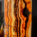 Sahara Onyx Floor Lamp (Cylinder #2) - Desk Lamp