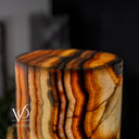 Sahara Onyx Floor Lamp (Cylinder #2) - Desk Lamp