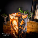 Polished Exotic Sahara Onyx Floor Lamp (2/2) - Floor Lamp