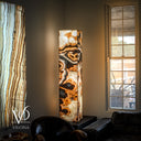 Sahara Onyx Floor Lamp (Exotic Polished Floor Lamp #3)