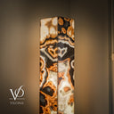 Sahara Onyx Floor Lamp (Exotic Polished Floor Lamp #3)